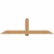 Ekena Millwork Eugene Smooth Timber Gable Bracket, Western Red Cedar, 84"W x 24"H x 3 1/2"D x 5 1/2"F, 7/12 Pitch GBW084X24X0406EUG00SWR - alternate 1